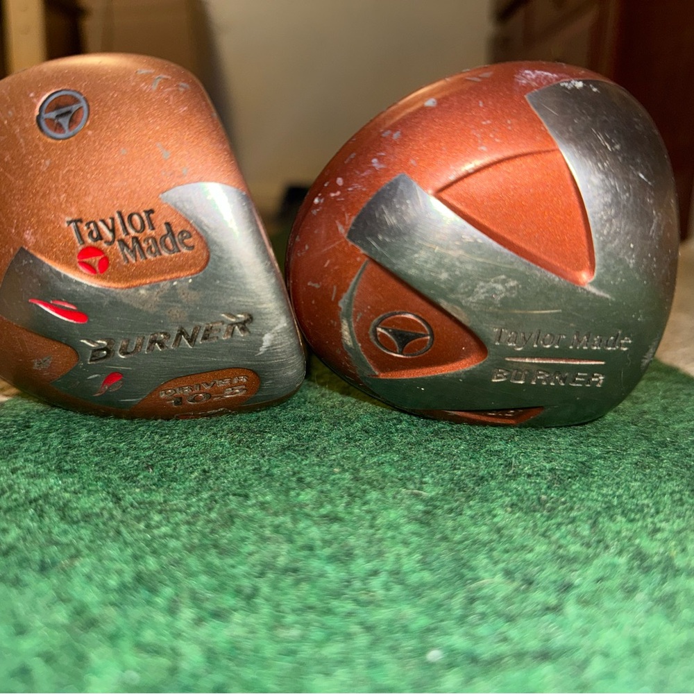 TaylorMade Burners 10.5 degrees, 9.5 degrees